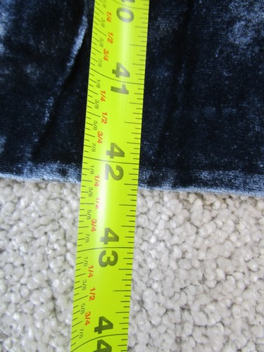 Madewell Dress Womens Large Blue Velvet - Picture 9 of 9