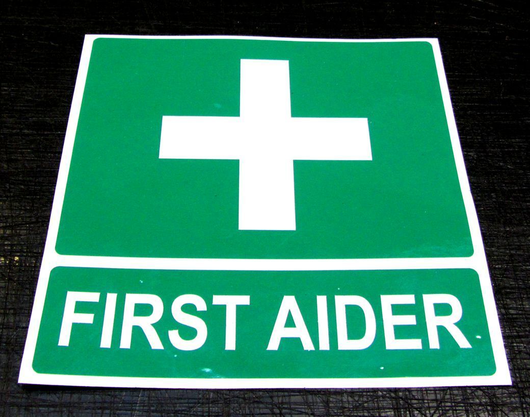 FIRST AIDER Max 49% OFF Ranking TOP1 Magnetic Sign