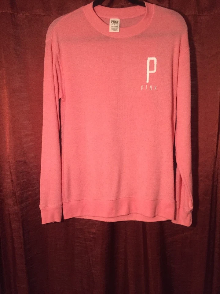 VICTORIA'S SECRET - PINK - LONG SLEEVE Color Pink- SIZE XS - Image 3 of 4