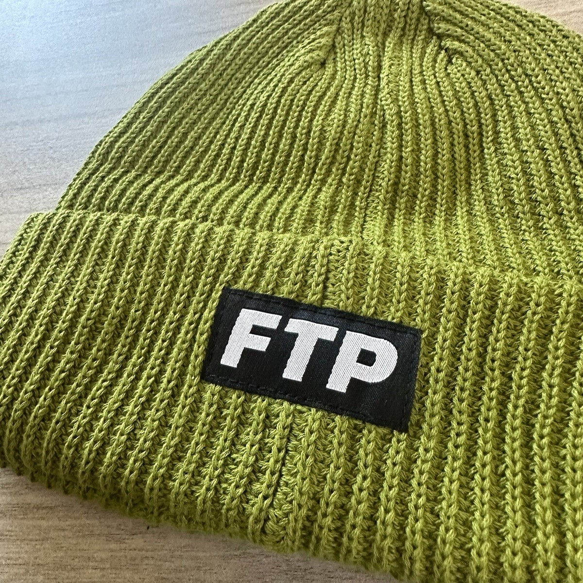 FTP F-TEC GOGGLE LOGO BEANIE Olive Brand New | eBay