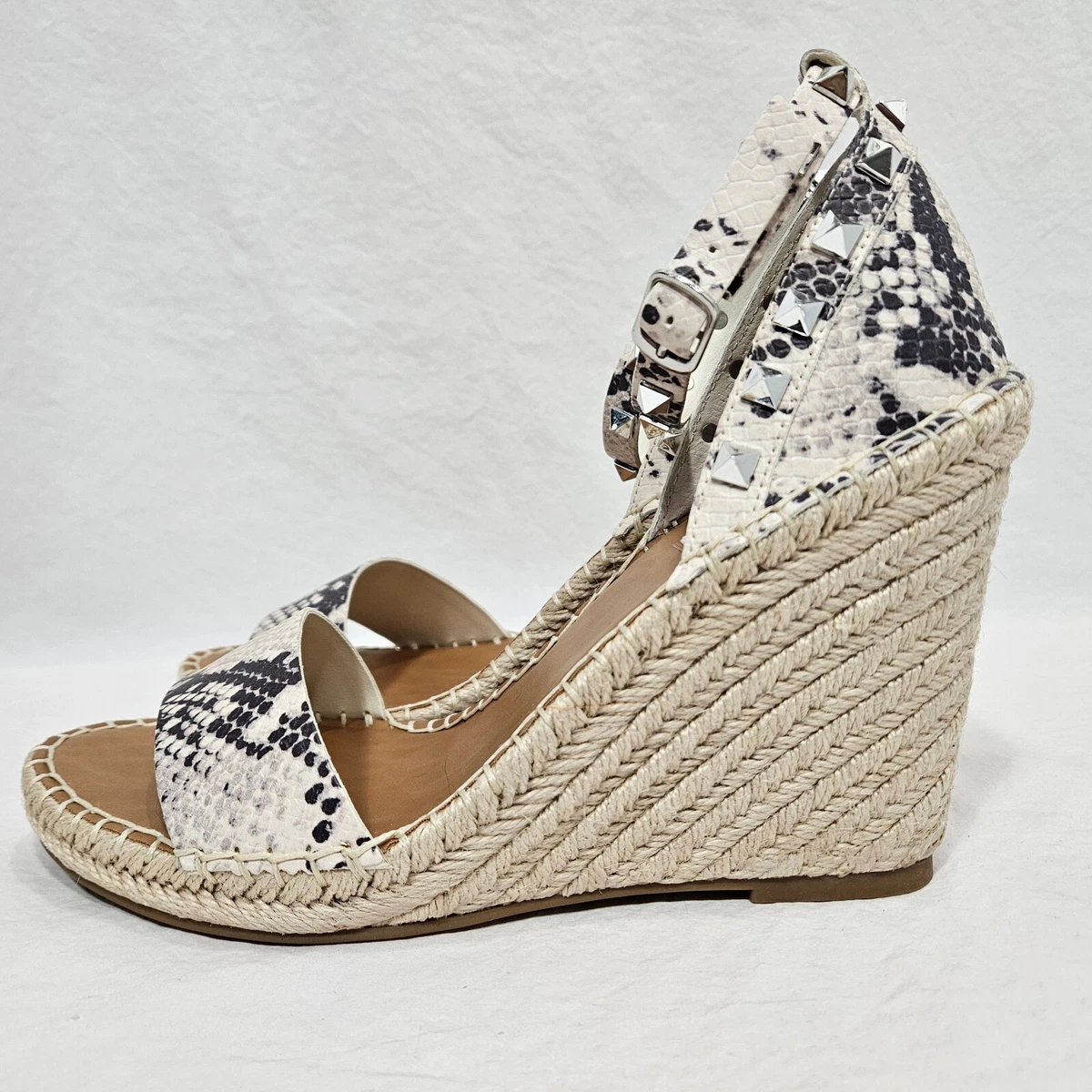Steve madden sales snakeskin wedges
