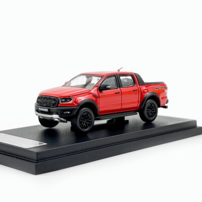 MK 1/64 Scale Ford Ranger Raptor Pickup Red Diecast Car Model Toy