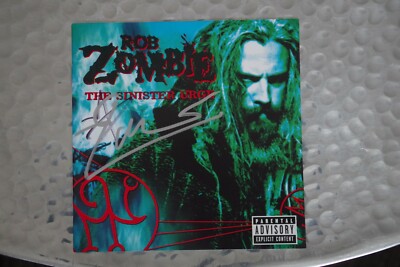 Rob Zombie - The Sinister Urge CD Album signed / autograph / signiert