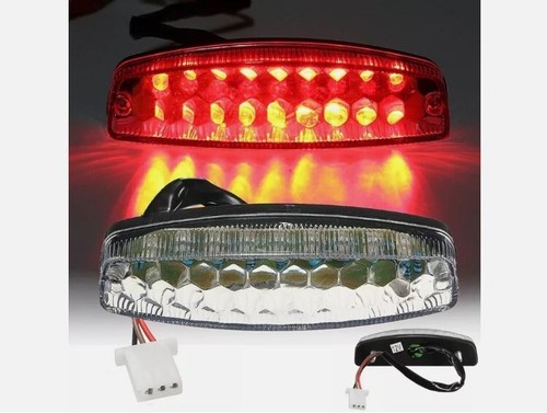Feu Arrière LED Universel 12V pour Moto et Scooter - Picture 4 of 4