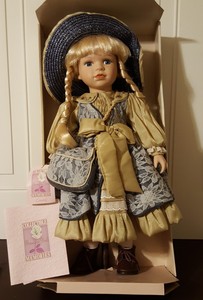 collectible memories genuine porcelain doll limited collector's edition