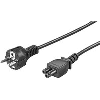 goobay KaltgeräTekabel Notebook, Kabel, Schwarz