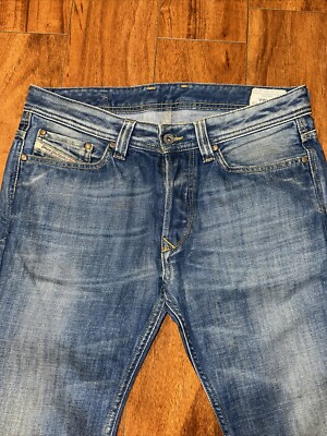 Diesel Viker Wash 008AT Button Fly Jeans Men's Measurements Size