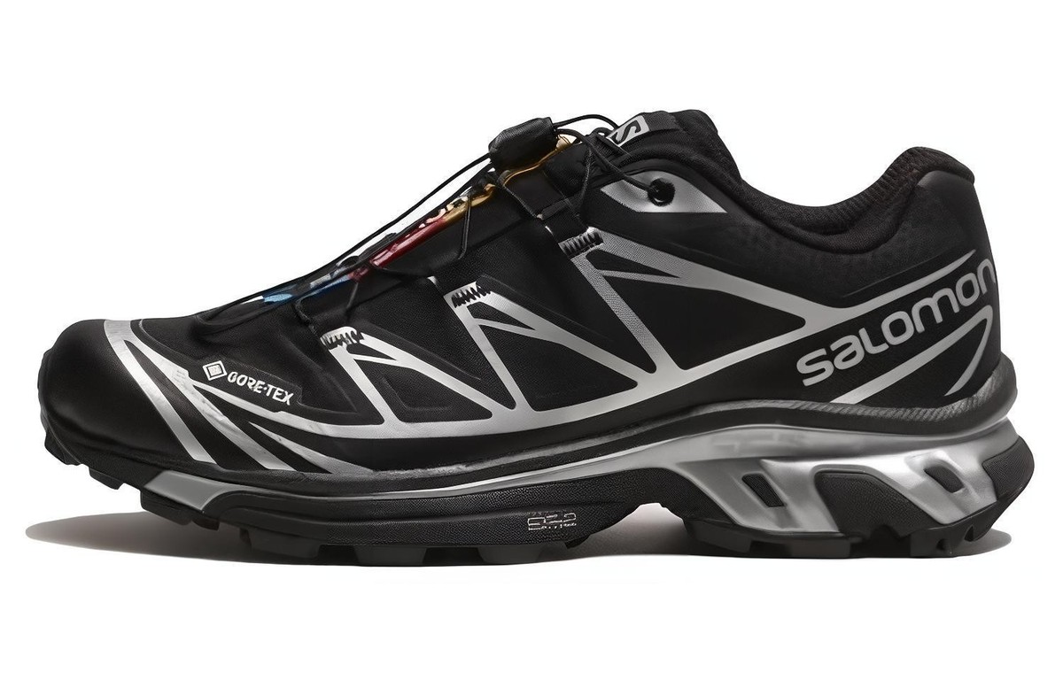 SALOMON XT-6 Gore-Tex Black Silver l47450600 | eBay