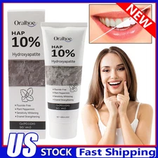 10% Hap Hydroxyapatite Toothpaste Remove Deep Clean For Sensitive Teeth KU