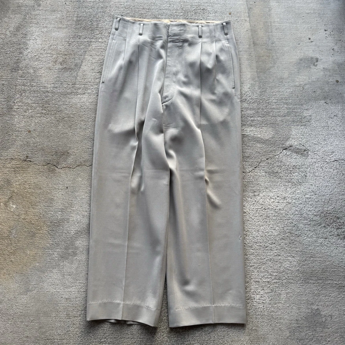 Gabardine Vintage Pants for Men for sale - eBay