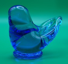 VINTAGE LEO WARD 1994 BLUEBIRD OF HAPPINESS PAPERWEIGHT FIGURINE SIGNED