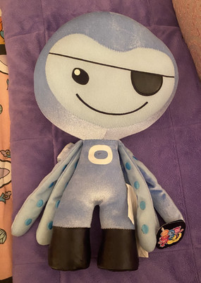 Vtg TAKO MAKI Roll Blue Octopus Plush Doll SUSHI PACK Plush Doll NWT 2000s