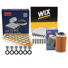 Denso Tune Up Kit NGK 6 Spark Plugs & Boots Kit for Cadillac ATS CTS 3.6 V6 FLEX