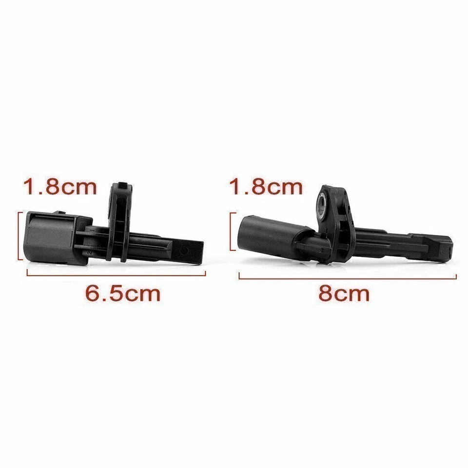 Conjunto de sensor de velocidade de roda ABS dianteiro traseiro esquerdo e direito 4* compatível com Audi TT e Volkswagen - Imagem 4 de 4