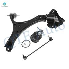 3PC Front Left Lower Control Arm-Sway Bar-Ball Joint For 2013-2017 Honda Accord