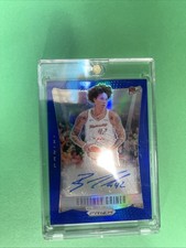 2024 Panini Prizm WNBA - Throwback Signatures Brittney Griner #TB-BG Blue Prizm