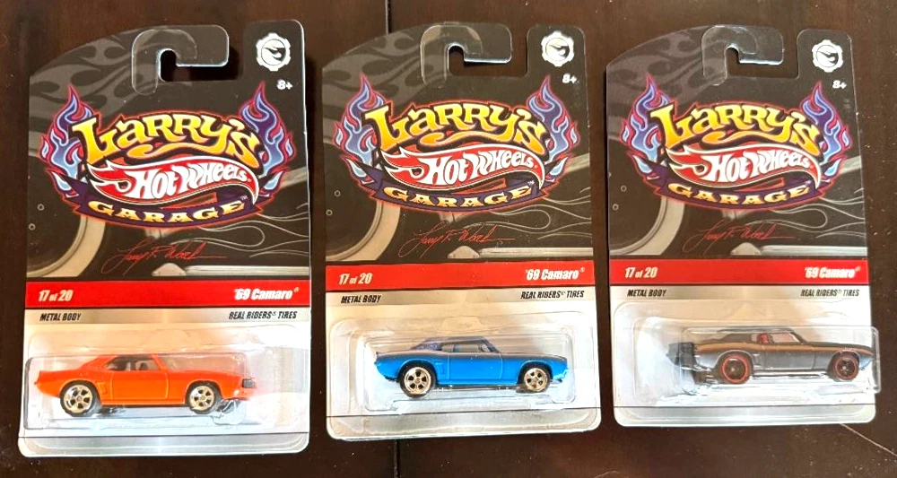 Chevrolet Hot Wheels Larry's Garage Diecast & Toy Vehicles for
