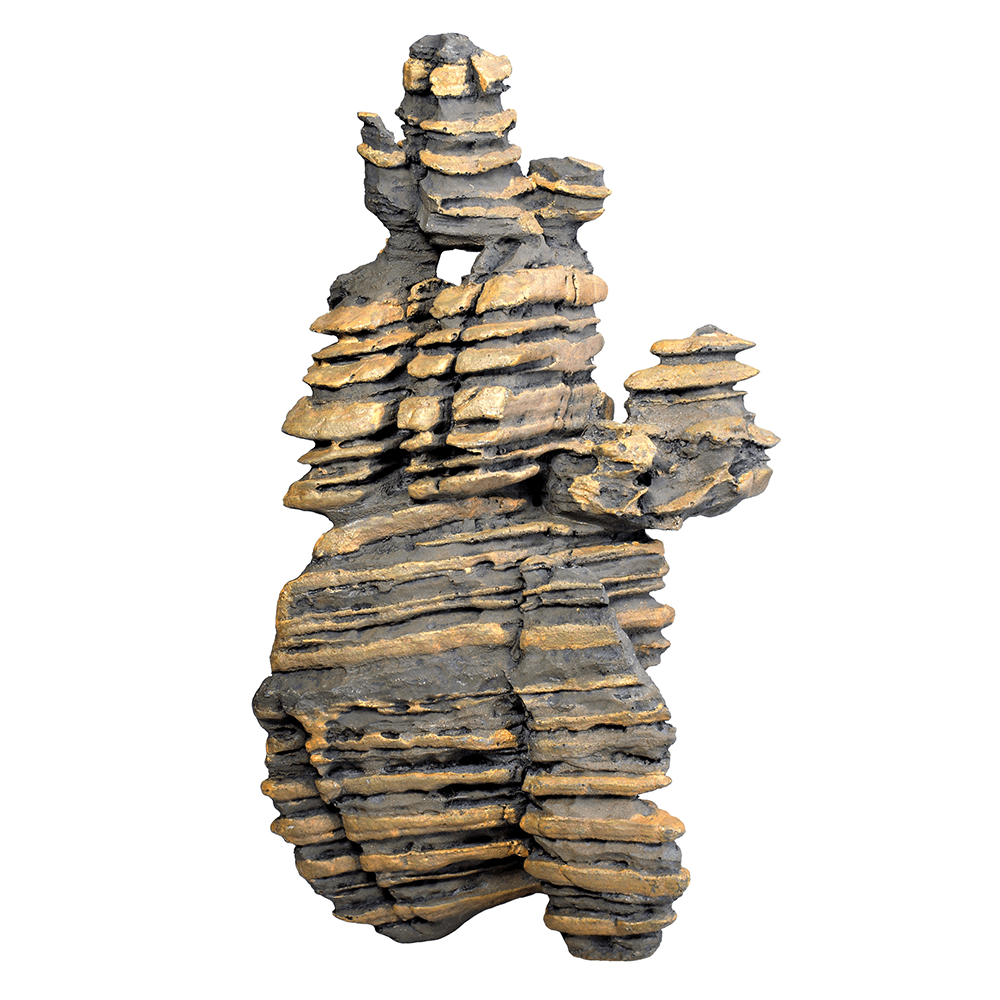 Aqua One Multi Layered Column Stack - Large 3 Aquarium Ornament