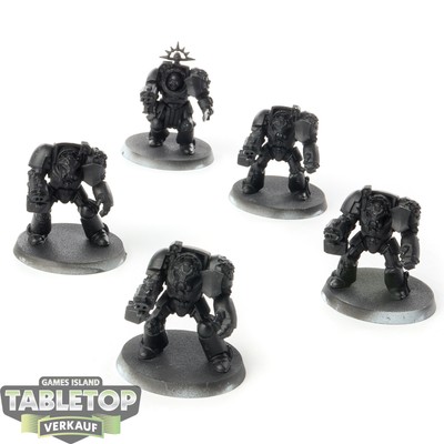 Space Marines - 5 x Terminator Squad klassisch - grundiert