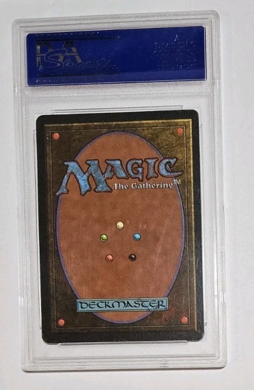 1994 MTG Magic The Gathering Su-Chi Antiquities PSA 9 MINT - Image 2 of 2