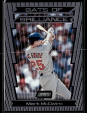 2000 Stadium Club #BB1 Mark McGwire Bats of Brilliance Baseball Card 2903A