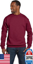 Hanes Men's EcoSmart Fleece Sweatshirt - Cardinal, X-Large 1-Pack 