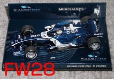 Williams FW28 Rosberg 1/43 Model Unused+WILLIAMS 14Y+ JAPAN