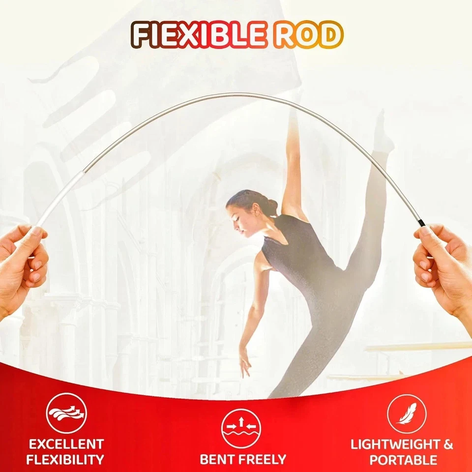 Banderas de adoración de doble capa de 55"" para iglesia de danza, banderas de danza de alabanza para adoración Foto 4 de 4