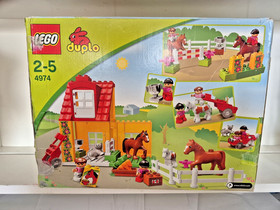LEGO Duplo - LEGO Ville - 4974 - Horse Stables - Retired! - Complete with box! 