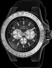 Invicta Aviator Skyshock Watch 50mm, Black #33033