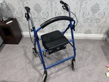 Roma Medical City Walker Model 2462 B Rollator with Seat and Bag