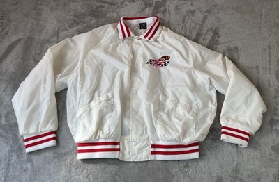 VTG KELLOGGS CORN FLAKES RACING NYLON JACKET Terry Labonte NASCAR Coat X- Large