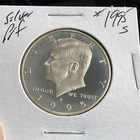 Photo of a 1995-S Kennedy Half Dollar Proof from an eBay listing that sold on Jul 19, 2026
