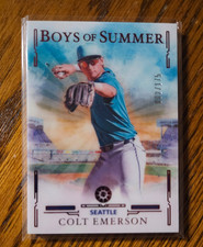 Colt Emerson -2025 Boys of Summer Red Foil #/175 No.14 -Seattle Mariners