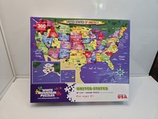 2020 White Mountain Puzzles United States of America 1021 Complete 300pc USA