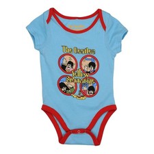 The Beatles Baby Grow Yellow Submarine Portholes Official 0 to 24 Months Large (