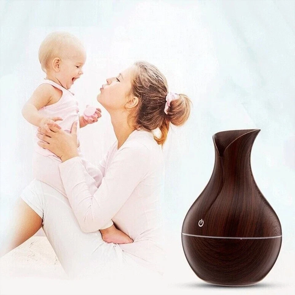 Luftbefeuchter Ätherisches Öl Diffusor Mini Humidificador mit buntem Licht - Bild 3 von 4