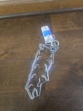 Sprenger Chrome Plated Steel Prong Dog Collar Adjustable L 23in 3.2mm
