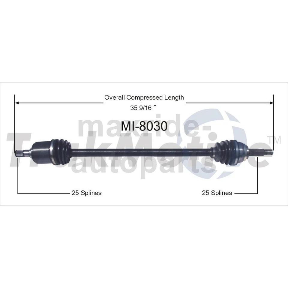 Соединение оси со стороны водителя для переднего пассажира подходит для Dodge Colt 1985 1986 годов выпуска - Изображение 2 из 3
