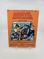 TSR Marvel Super Heroes RPG Judge s Screen + ...