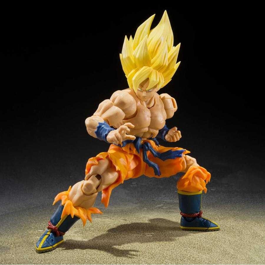 Figurine Dragon Ball Z - Son Goku Legendary Super Saiyan BEST SELECTION S.H.Figu