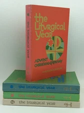 THE LITURGICAL YEAR - Adrian Nocent - 1977 - 4 vol - Catholic liturgy