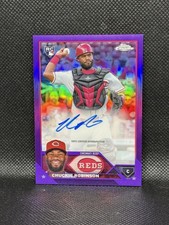 2023 Topps Chrome CHUCKIE ROBINSON Rookie Autograph Purple Refractor /250 AC-CR