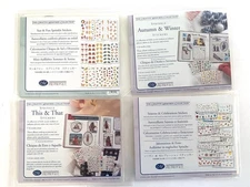 Lot of 4 Creative Memories SPRINKLE Stickers Autumn & Winter Sun & Fun This That