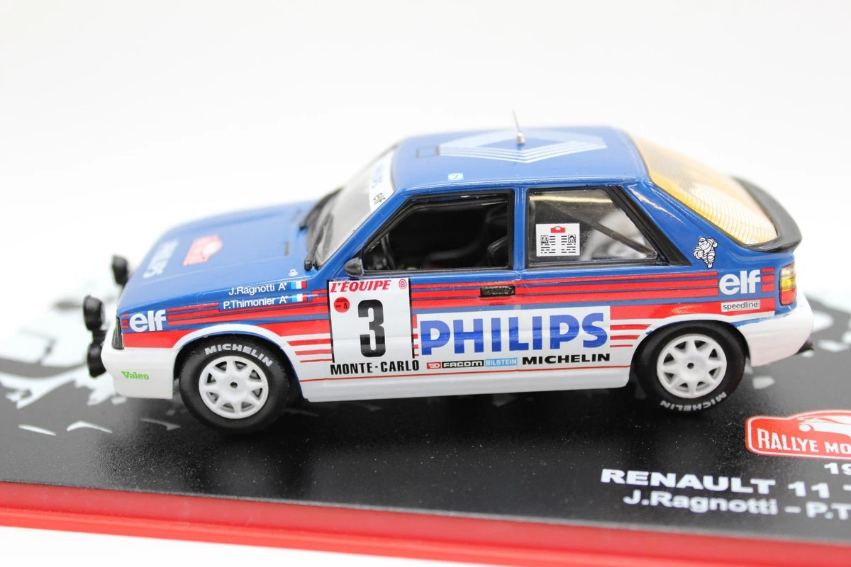Minicar Plus Resin SB 1/43 - Renault 11 Turbo 1988 Black