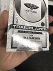 /5 2024-25 Panini Obsidian Zion Williamson auto Mojo Trailblazer