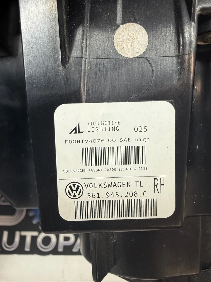Luz trasera derecha Volkswagen Passat 2017-2019 sedán LED cuarto montado OEM Foto 4 de 4