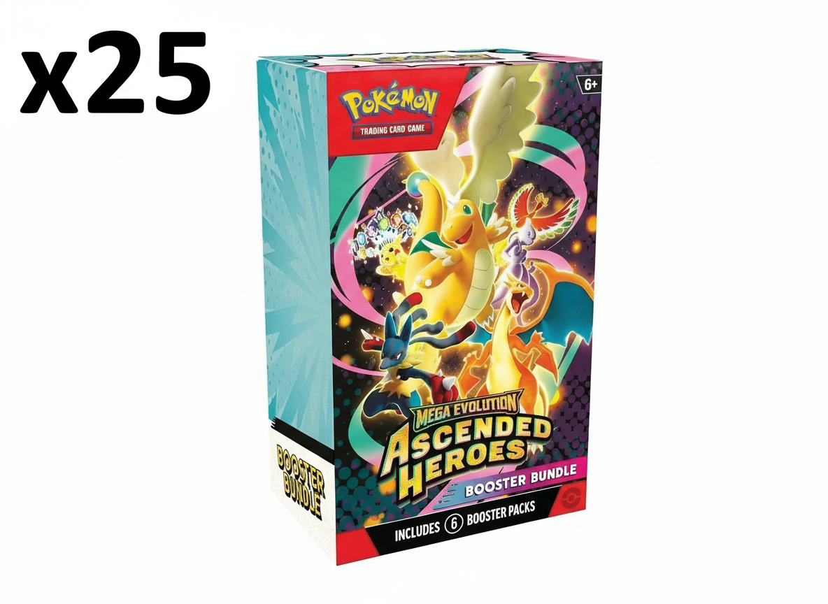 ポケモン Ascended Heroes Booster Bundle Pokémon TCG Mega Evolution Ascended Heroes Booster Bundle Case of