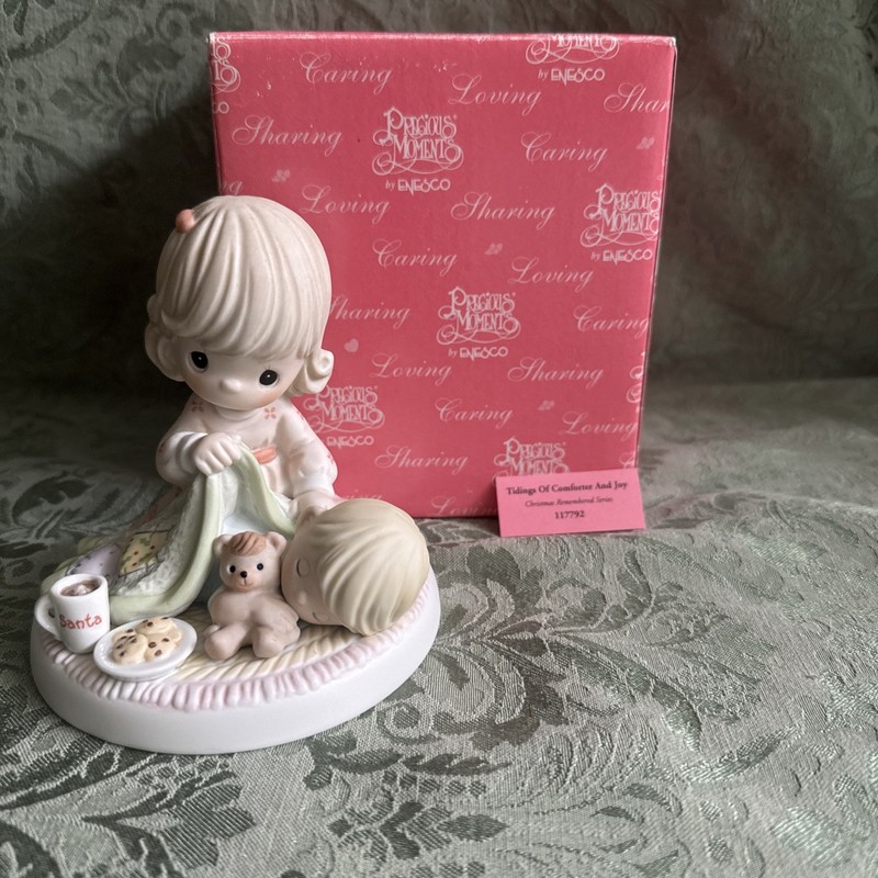 Precious Moments ‘Tidings of Comfort and Joy’ Figurine #117792  2004