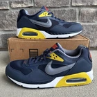 Nike Mens Size 10 Air Max Correlate Shoes Obsidian Blue Varsity Maize 511416-400